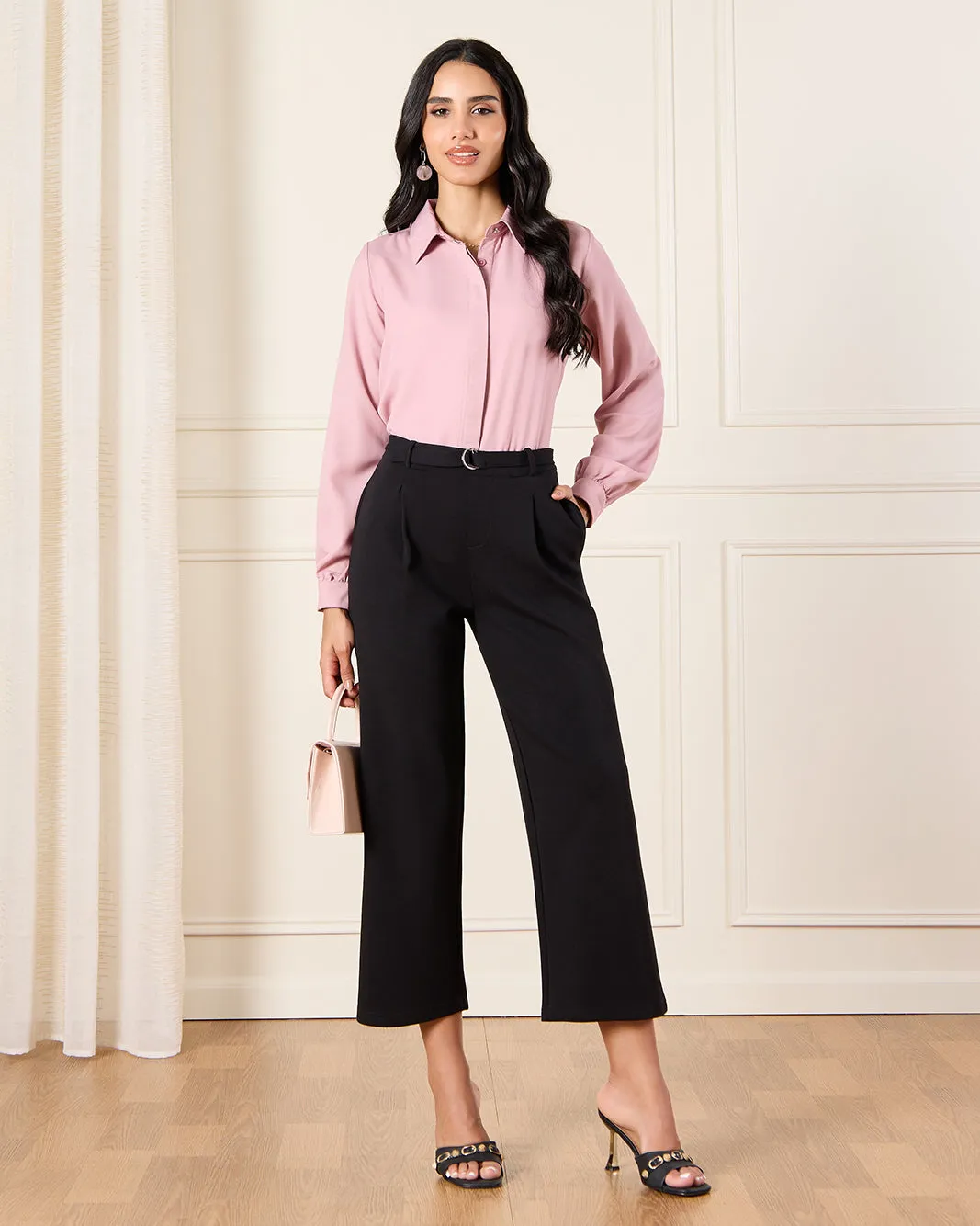 Women Mauve Detailed Shirt sold by Redtag product image thumbnail 2