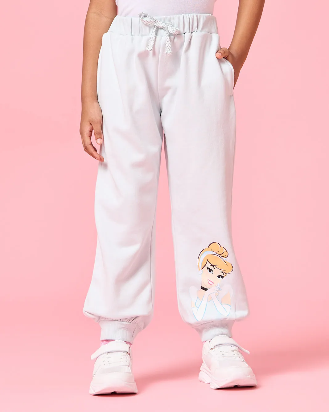 Girls Blue Cinderella Active Tracks Pants sold by Redtag