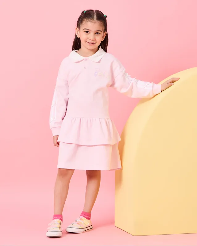 Girls Pink Barbie Dress sold by Redtag