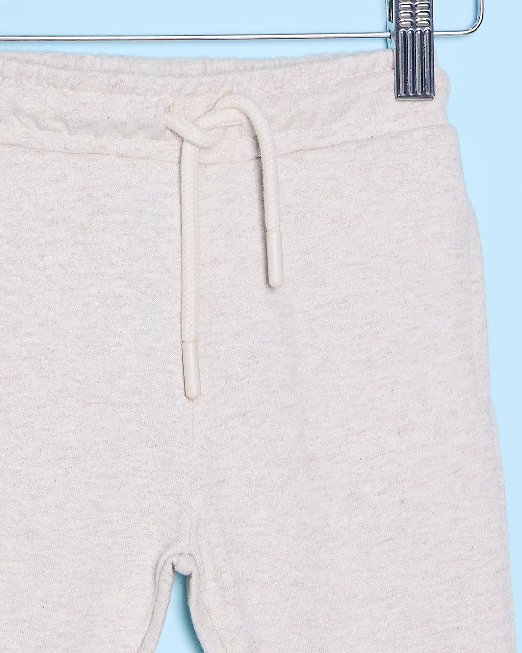 Infant Boys Ecru Melange Plain Active Pants sold by Redtag product image thumbnail 2