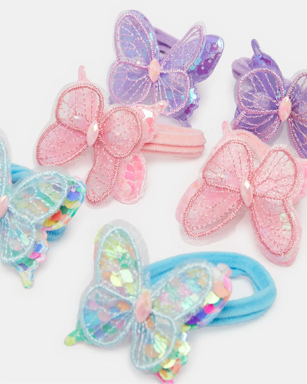 Girls Assorted Elastic Bobbles Pack sold by Redtag product image thumbnail 4