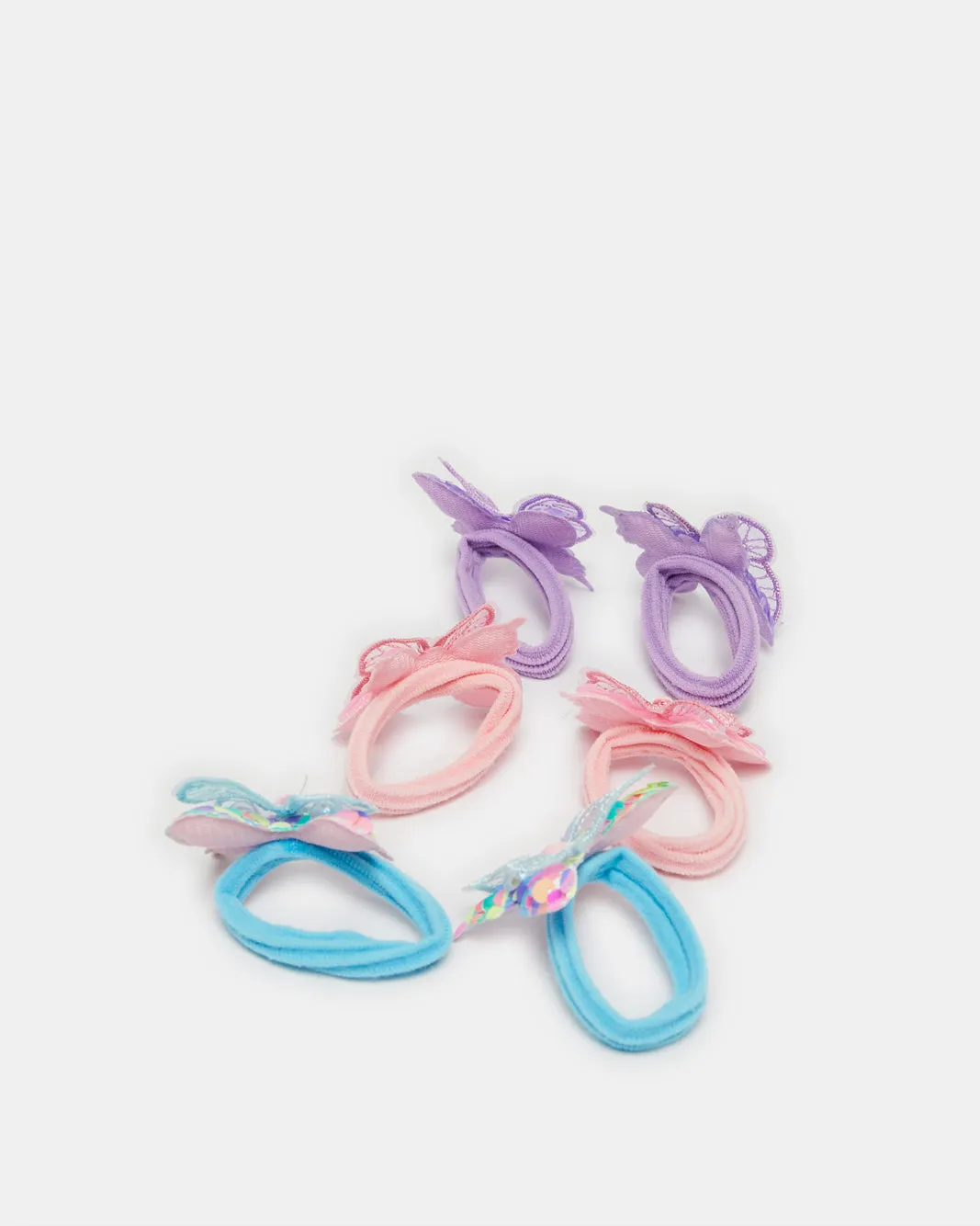 Girls Assorted Elastic Bobbles Pack sold by Redtag product image thumbnail 3