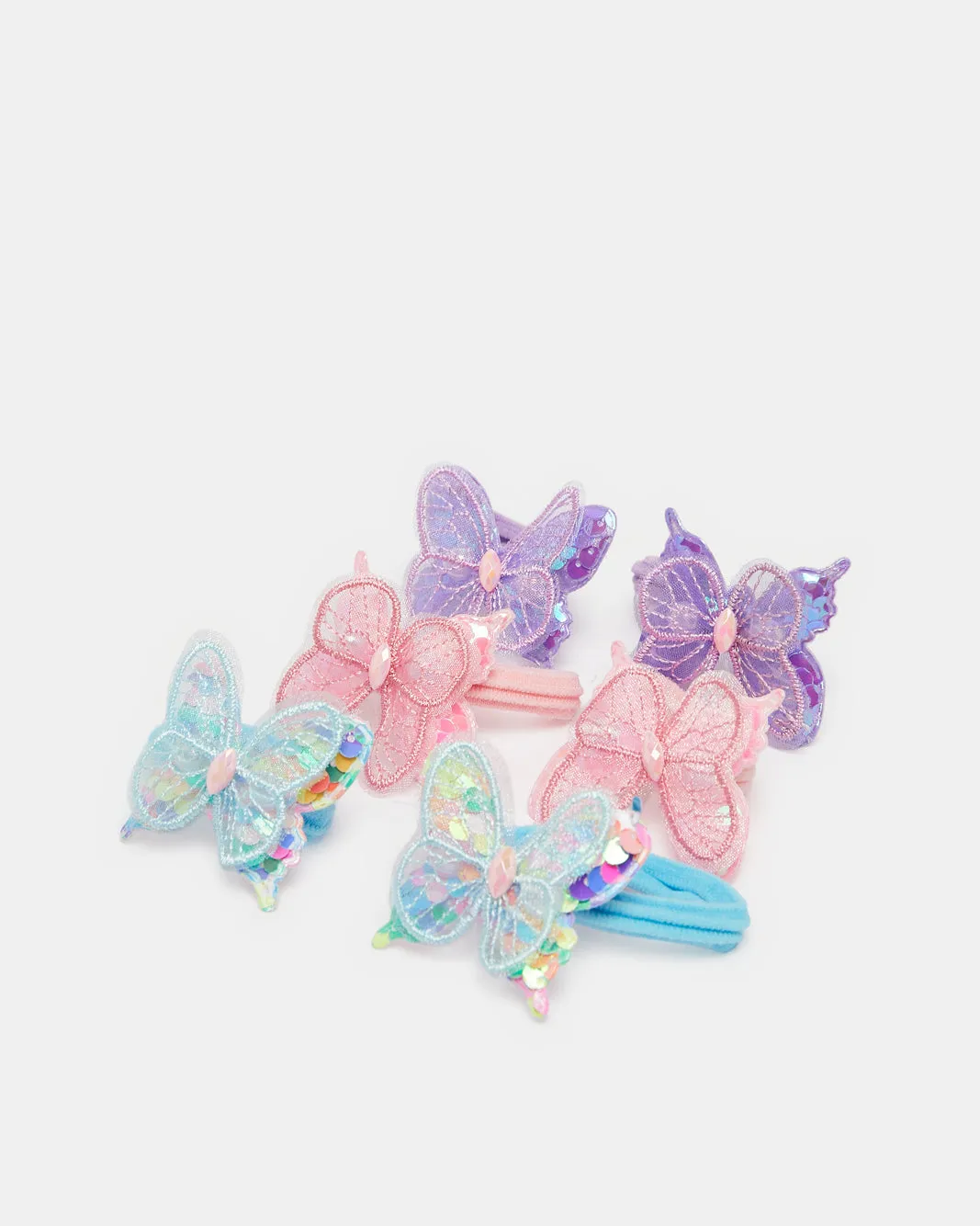 Girls Assorted Elastic Bobbles Pack sold by Redtag product image thumbnail 2