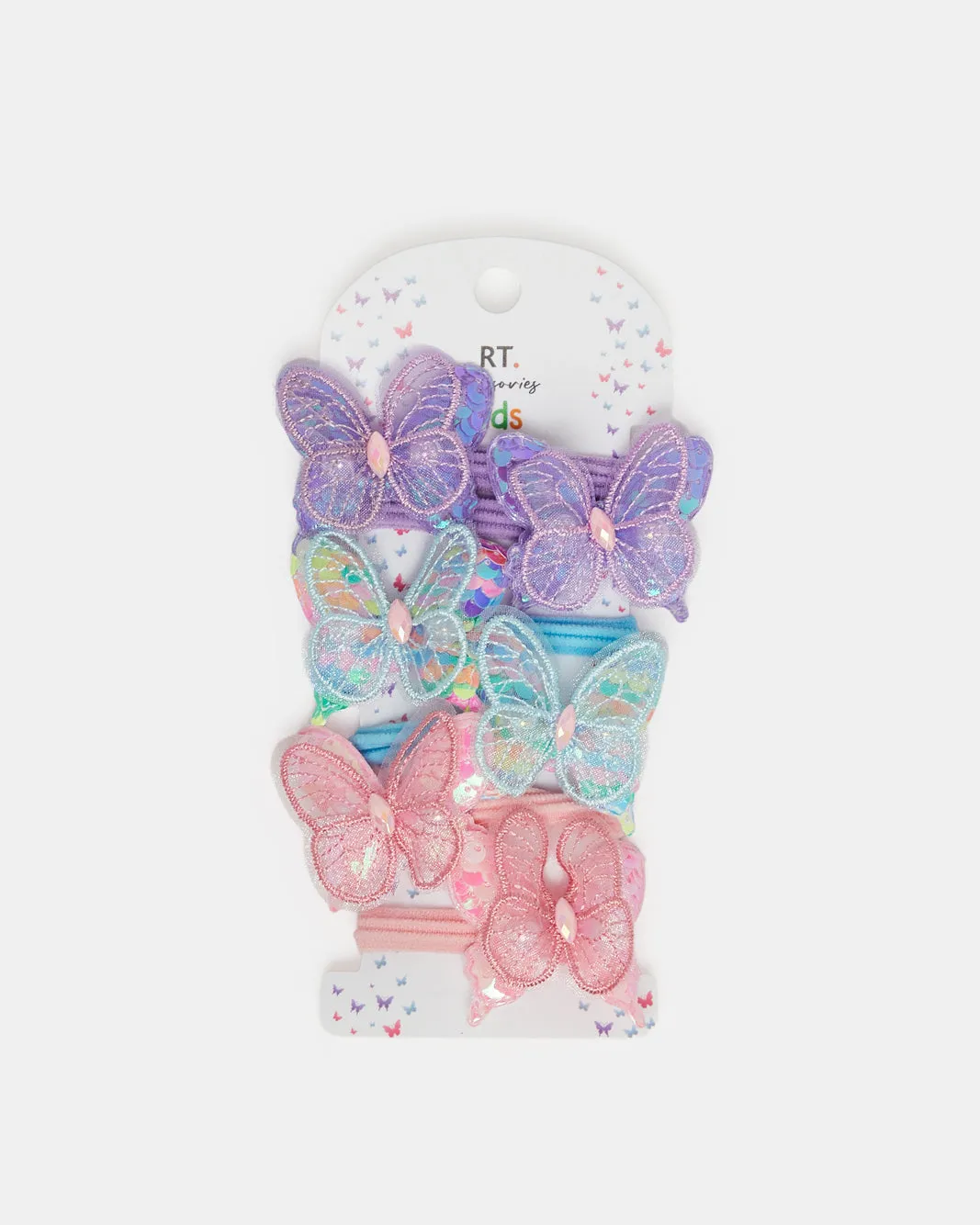 Girls Assorted Elastic Bobbles Pack sold by Redtag