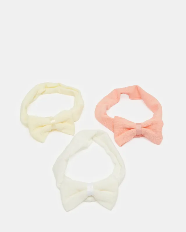 Girls Assorted Embellished Headband Set (3 Piece) sold by Redtag