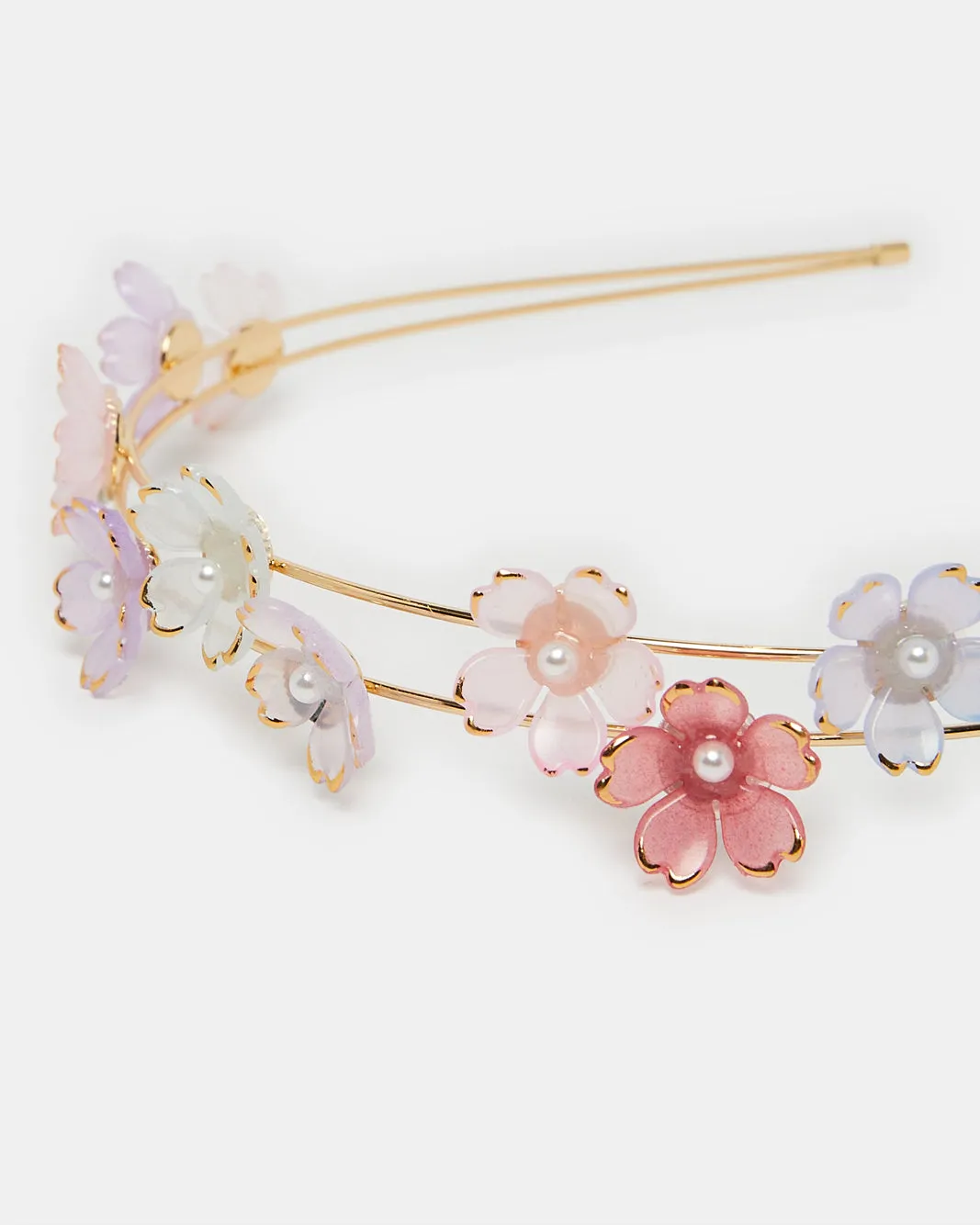 Girls Gold Embellished Headband sold by Redtag product image thumbnail 4