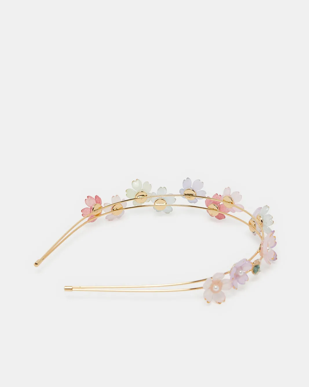 Girls Gold Embellished Headband sold by Redtag product image thumbnail 2