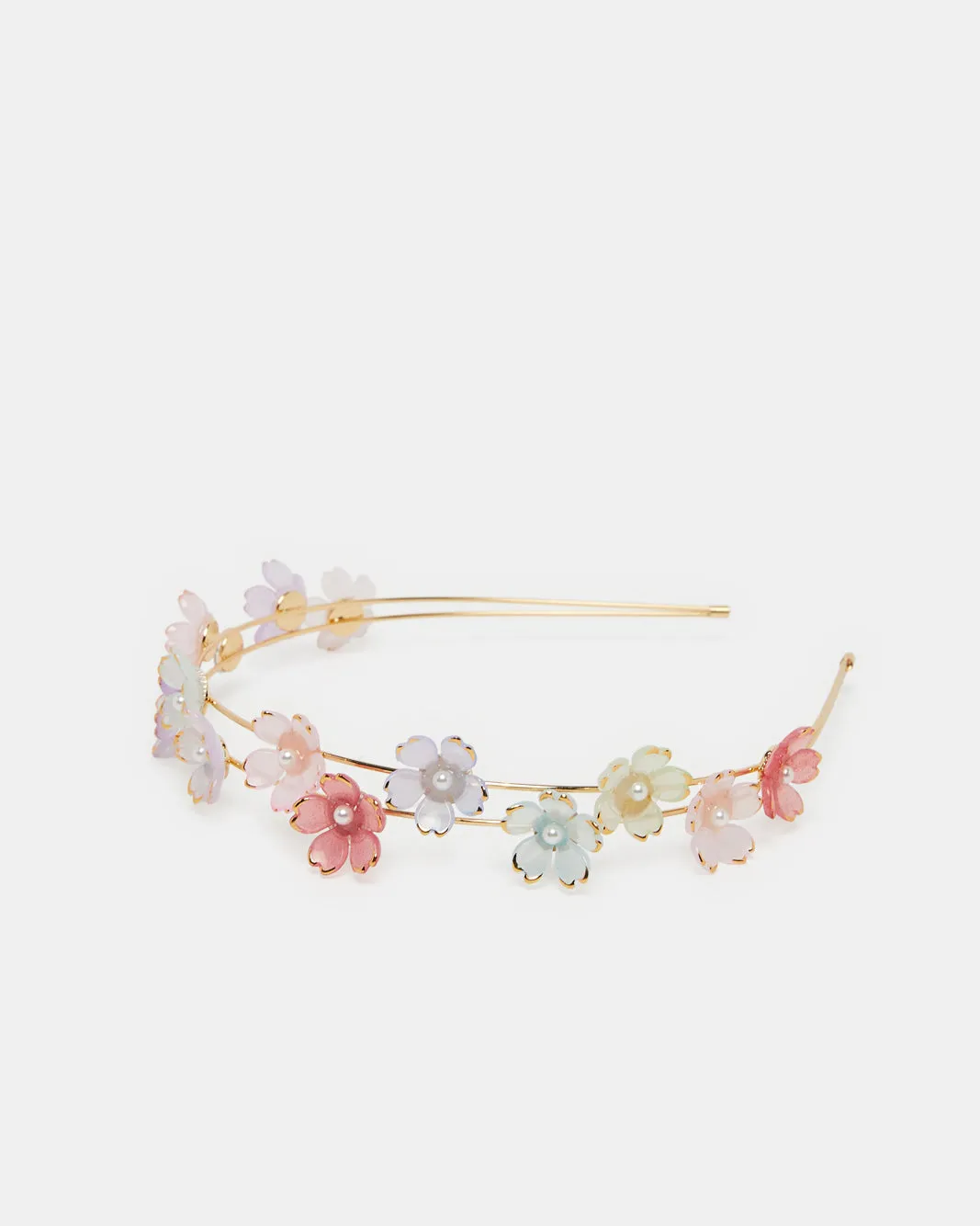 Girls Gold Embellished Headband sold by Redtag product image thumbnail 3