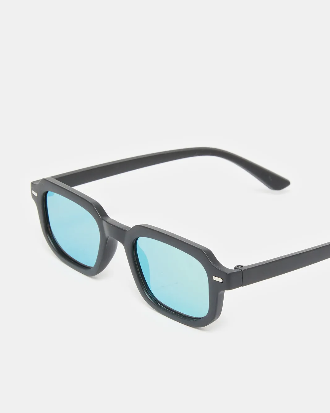 Boys Black Wayfarer Sunglasses With Revo Effect sold by Redtag product image thumbnail 3