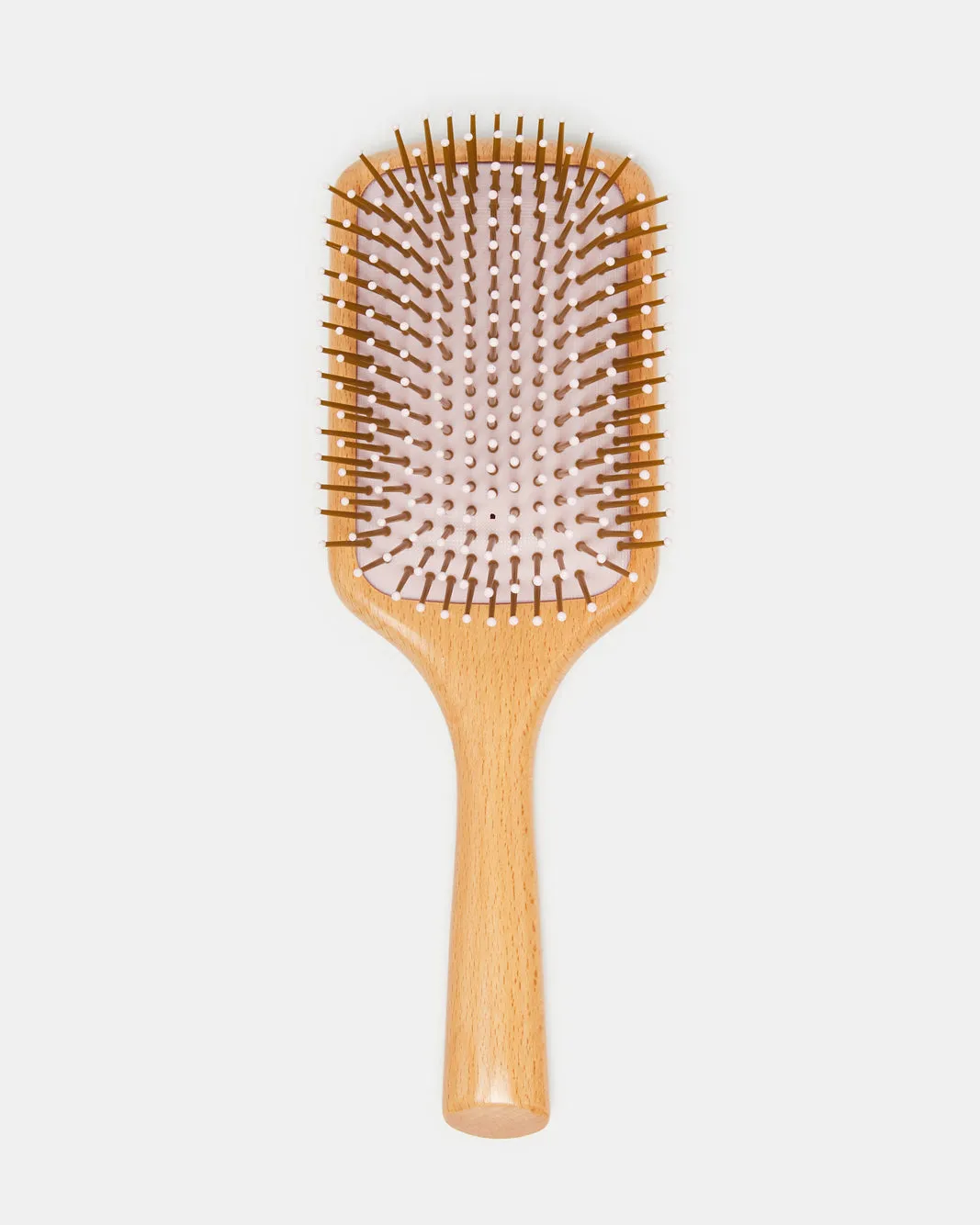 Women Beige Wooden Hair Brush sold by Redtag