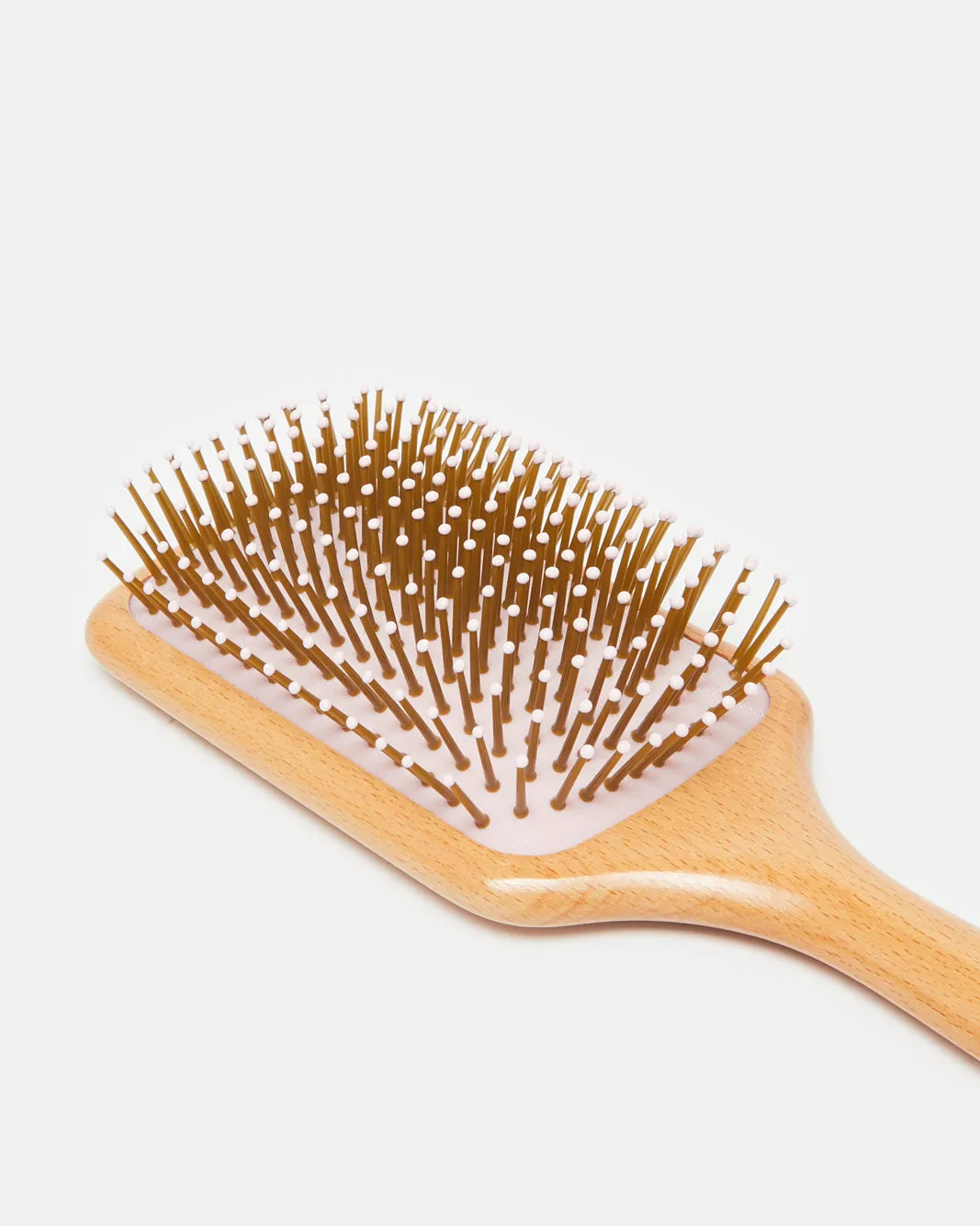 Women Beige Wooden Hair Brush sold by Redtag product image thumbnail 3