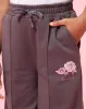 Girls Charcoal Printed Active Track Pants sold by Redtag