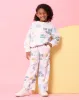 Girls Ivory Graffiti Printed Active Track Pants sold by Redtag