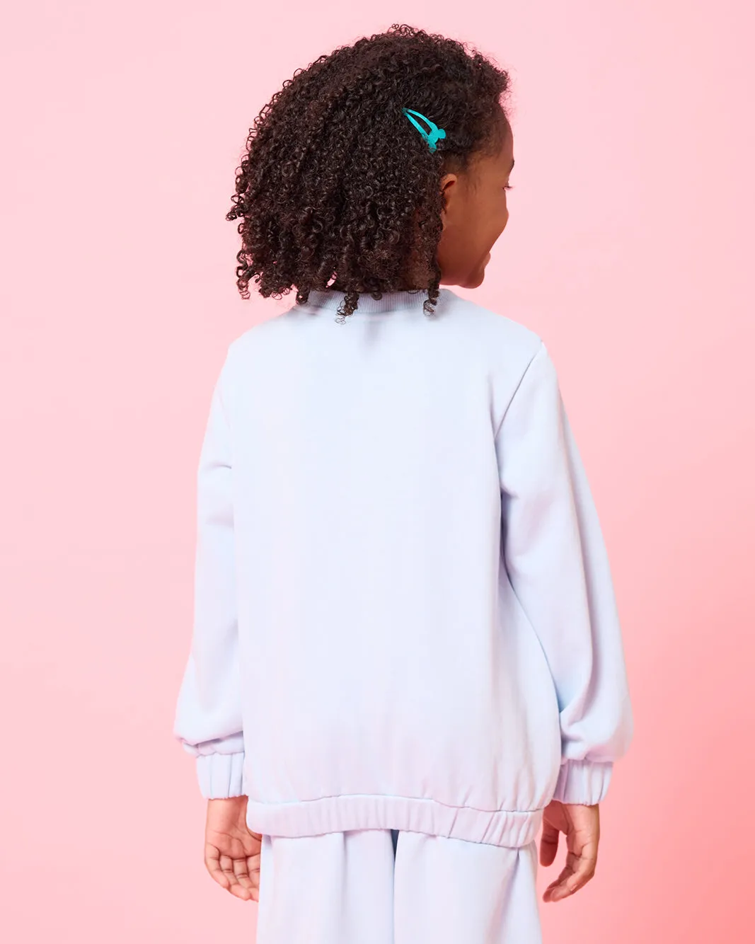 Girls Blue Dreamer Print Sweatshirt sold by Redtag product image thumbnail 3