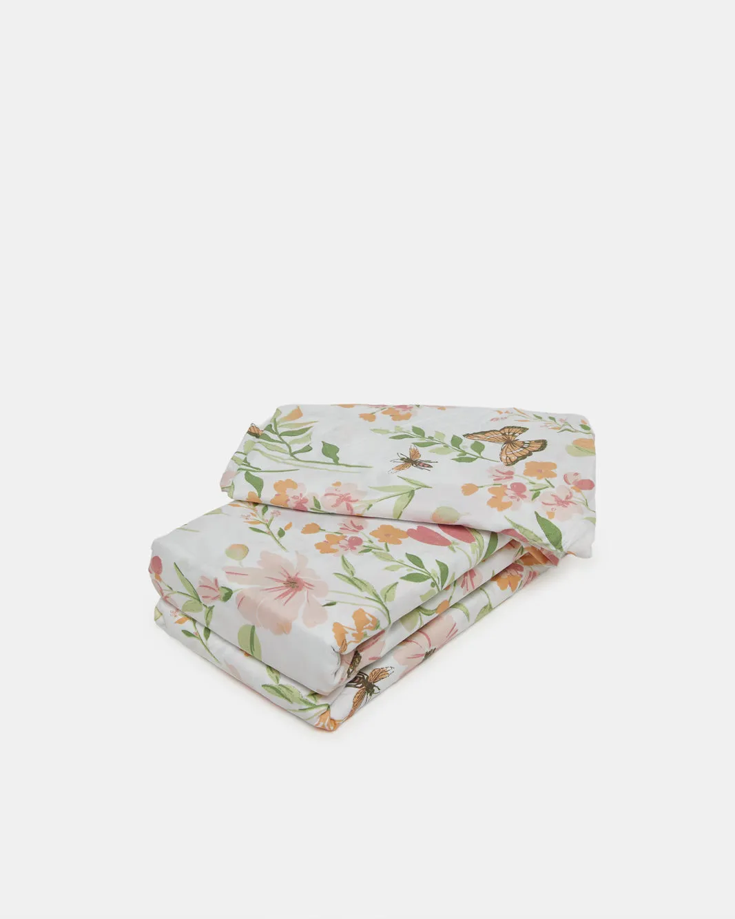 Pink 2 Piece Floral Printed Flat Sheet
(Single Size) sold by Redtag