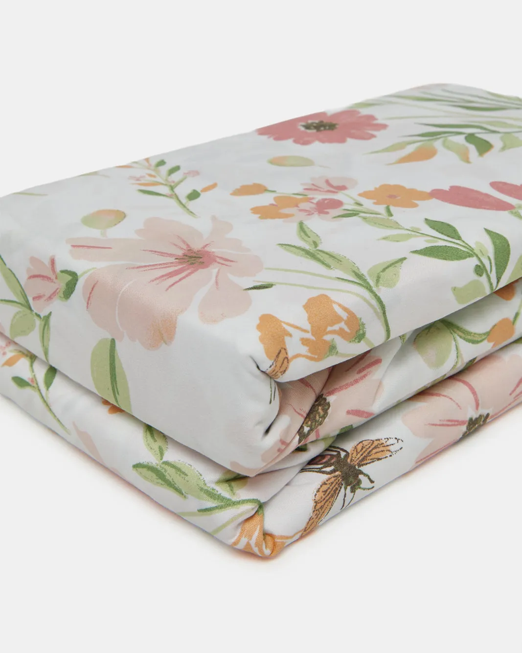 Pink 2 Piece Floral Printed Flat Sheet
(Single Size) sold by Redtag product image thumbnail 2