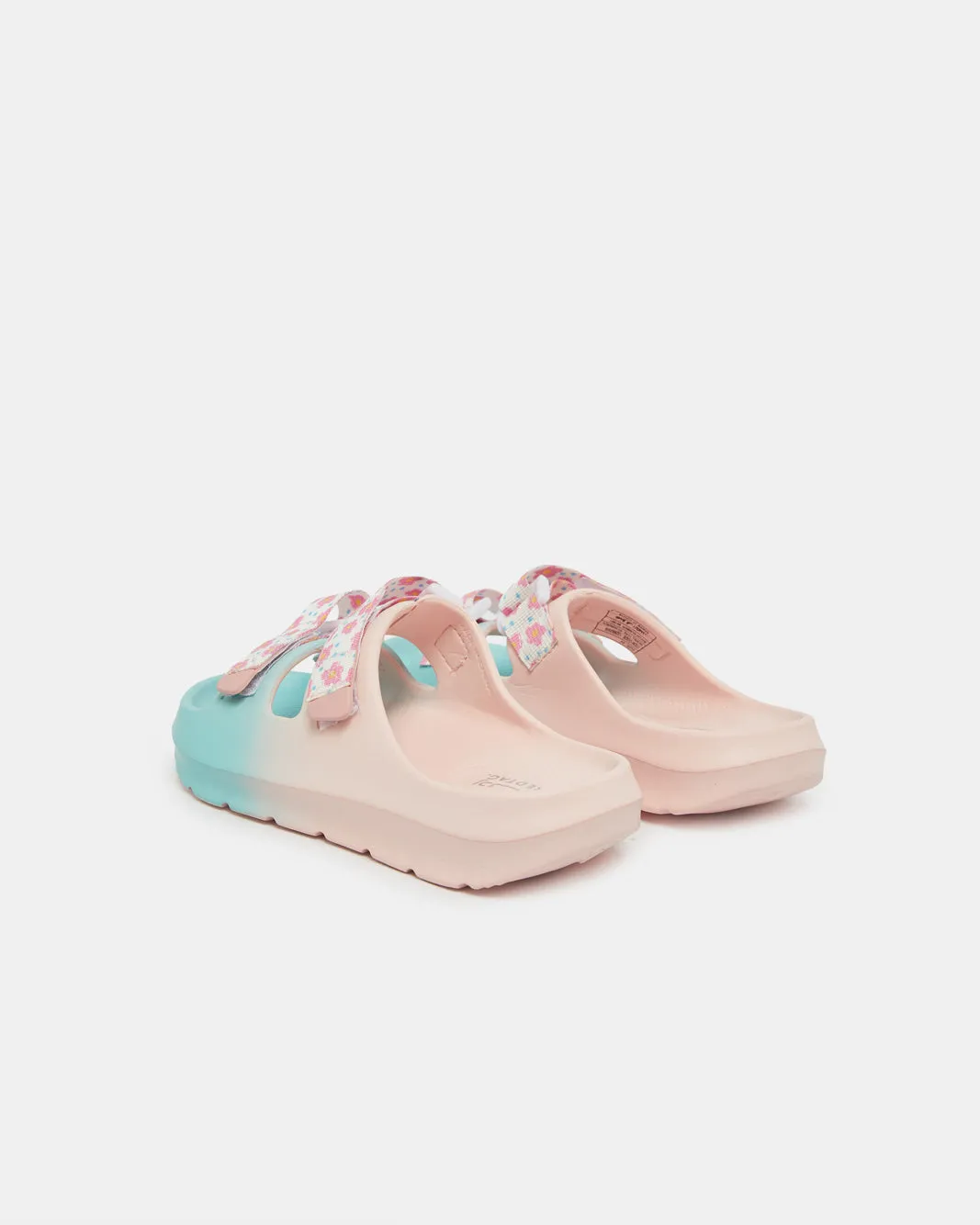 Senior Girls Pink And Blue Strap Slide sold by Redtag product image thumbnail 3