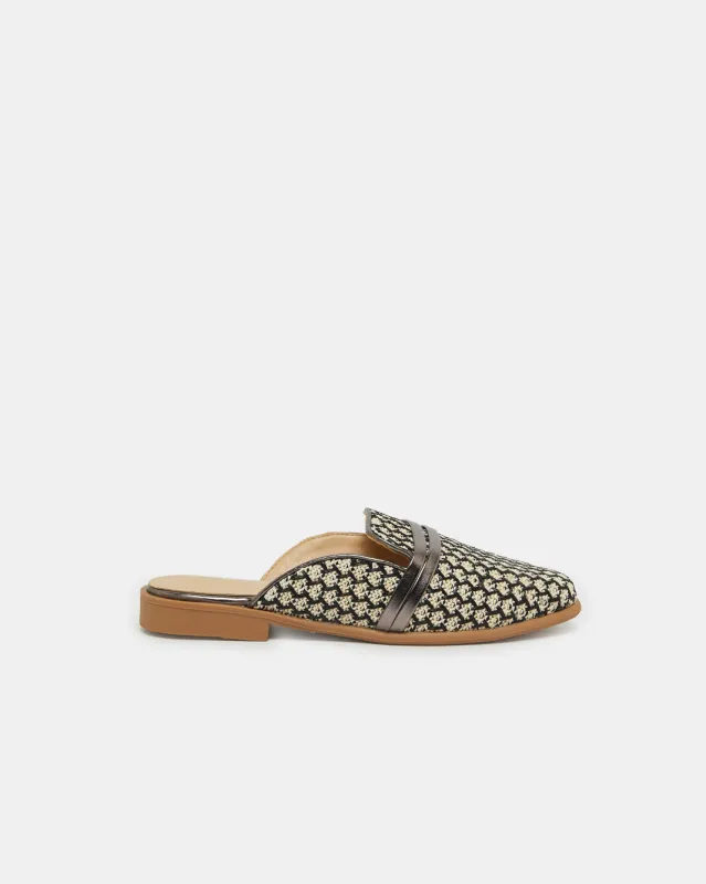 Women Beige Weaved Loafer sold by Redtag