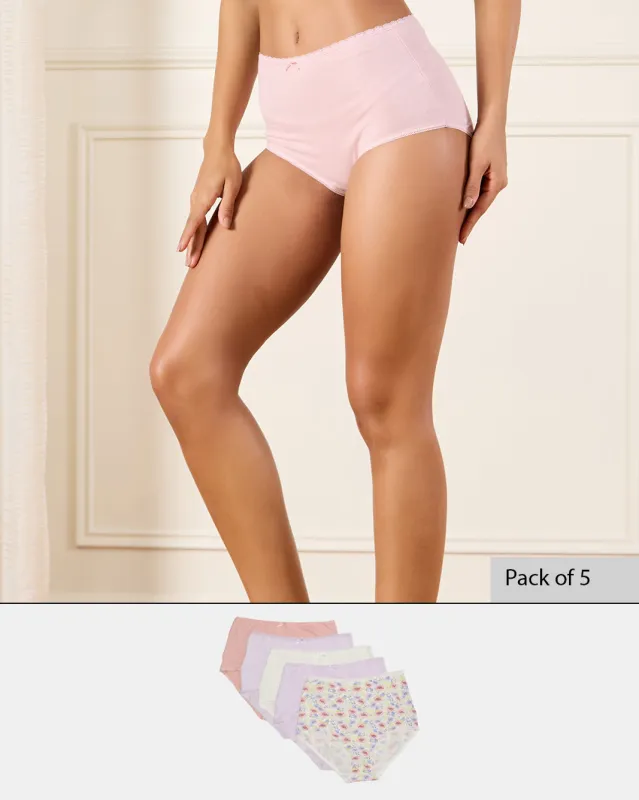 Women Assorted Mama Brief Set (Pack of 5) sold by Redtag
