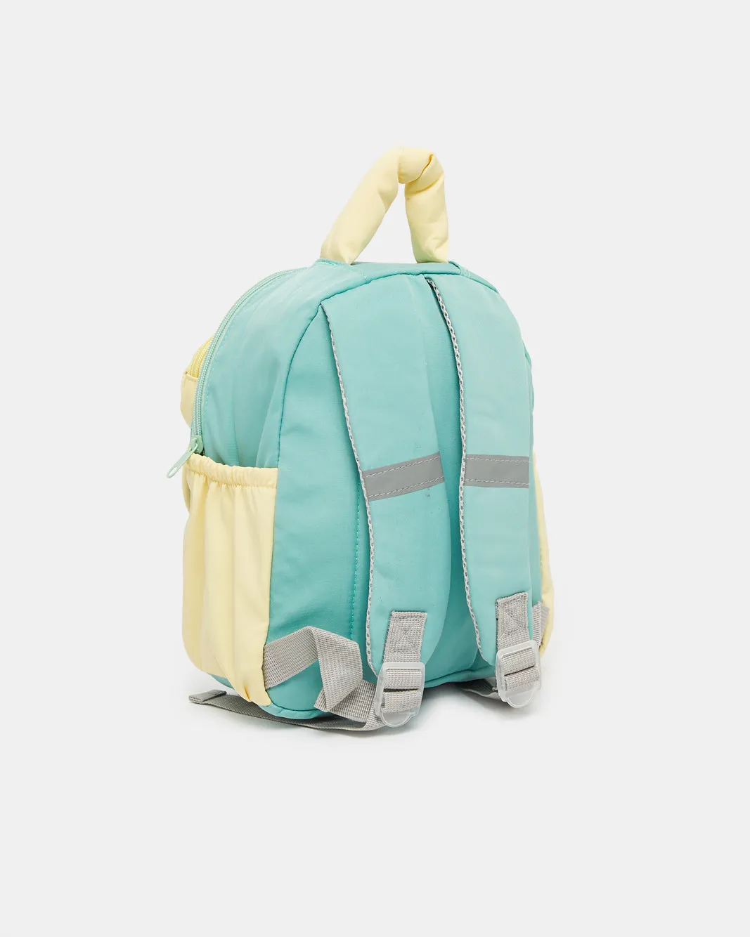 Boys Green And Yellow Rocket Printed Backpack sold by Redtag product image thumbnail 2