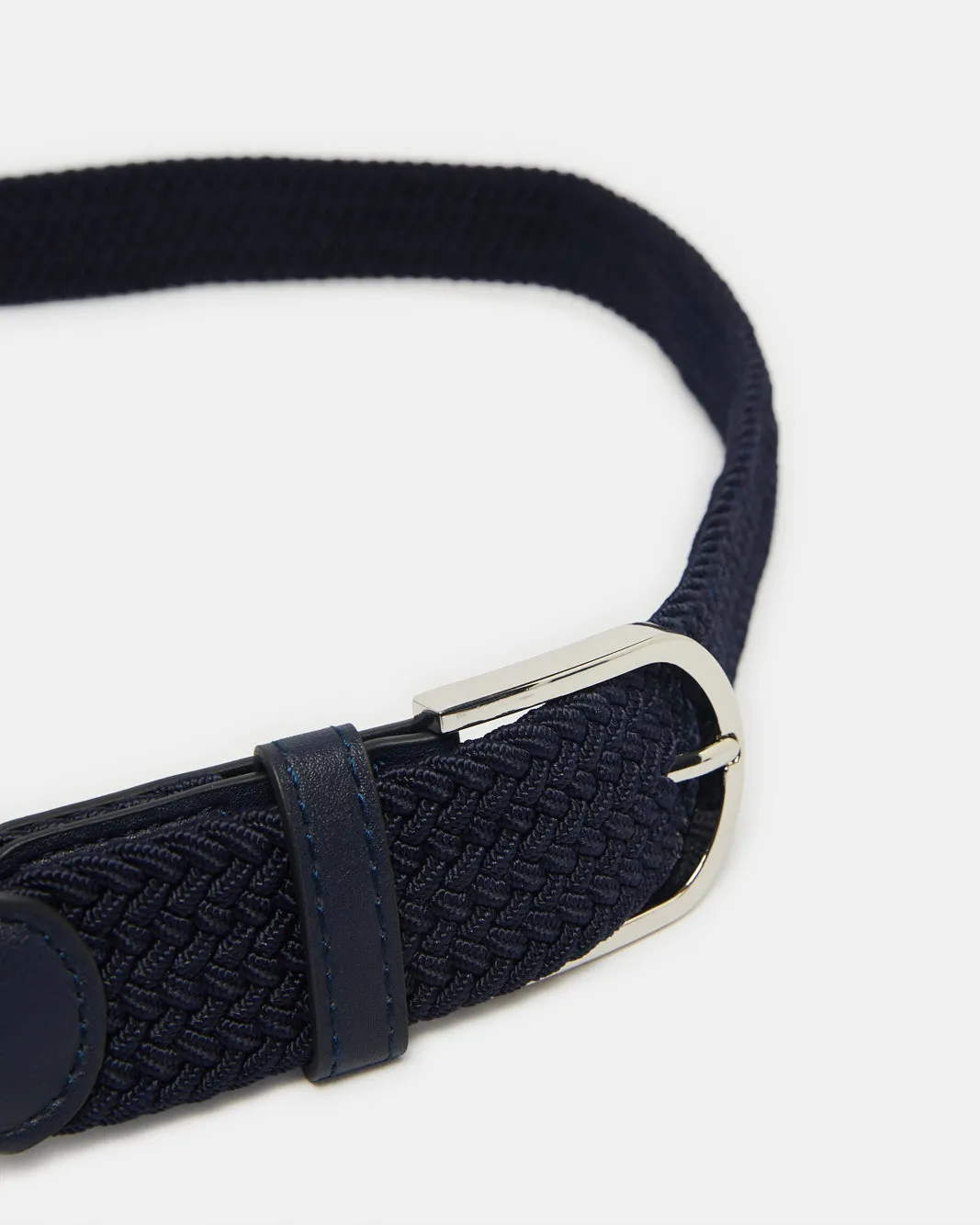 Men Navy Elastic Belt sold by Redtag product image thumbnail 2