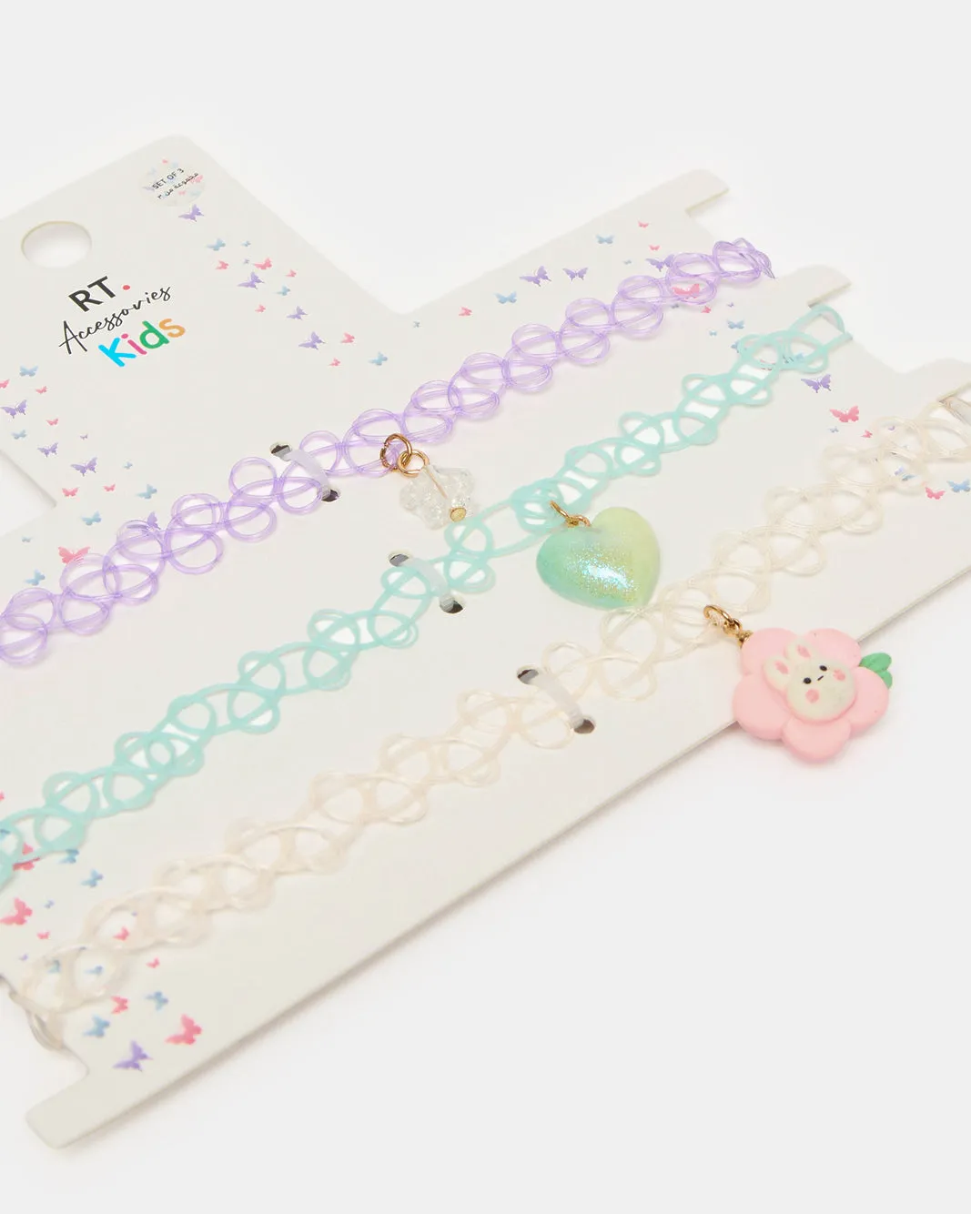 Girls Assorted Embellished Choker Set (3 Piece) sold by Redtag product image thumbnail 3