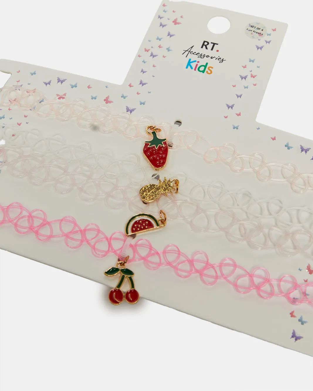 Girls Assorted Embellished Choker Set (4 Piece) sold by Redtag product image thumbnail 4