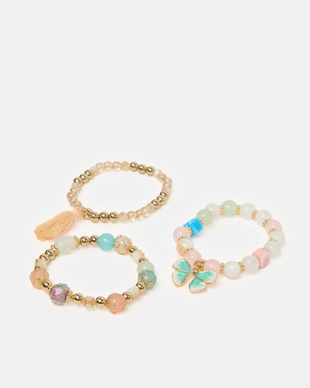 Girls Assorted Embellished Bracelet Set (3Piece) sold by Redtag product image thumbnail 2