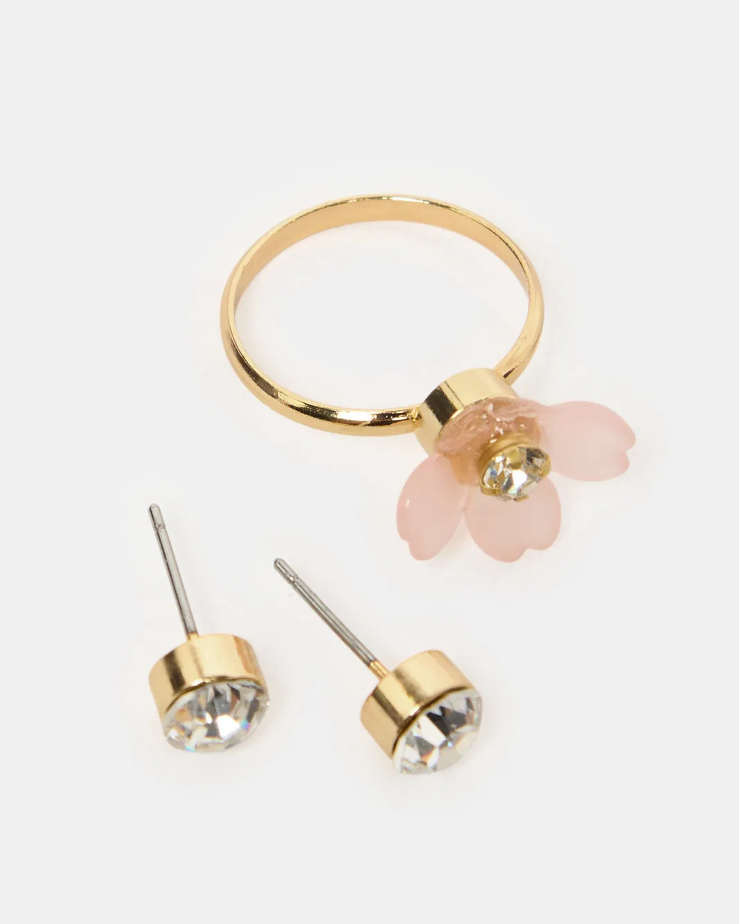 Girls Gold Embellished Necklace Set (4 Piece) sold by Redtag product image thumbnail 5