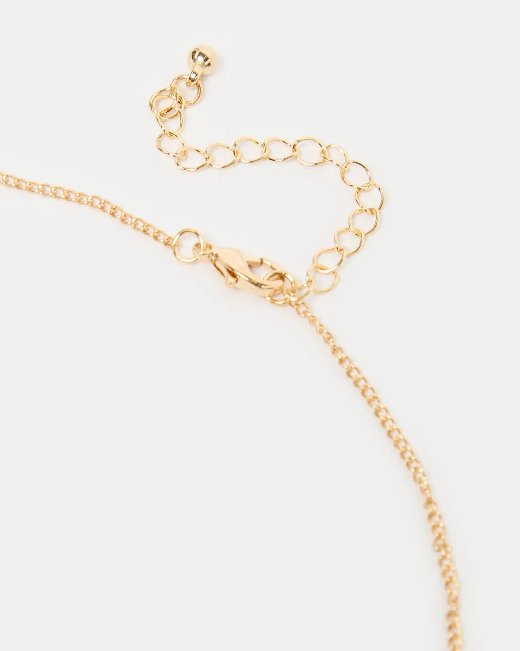 Girls Gold Embellished Necklace And Hair Clip With Ring Set (4 Piece) sold by Redtag product image thumbnail 3