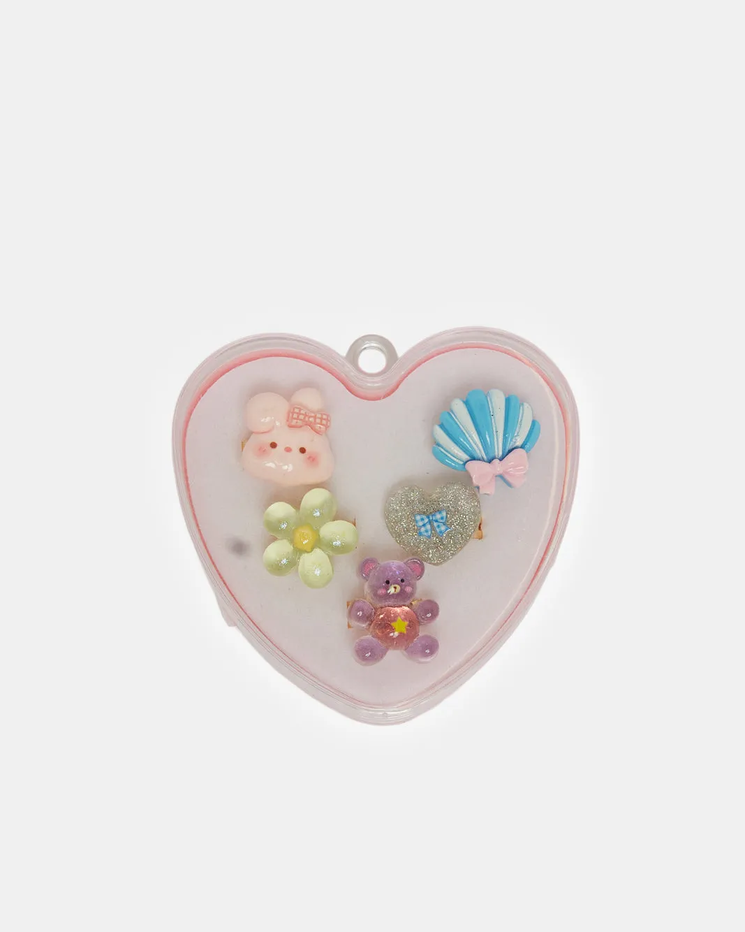 Girls Assorted Embellished Ring Set (Pack of 5) sold by Redtag