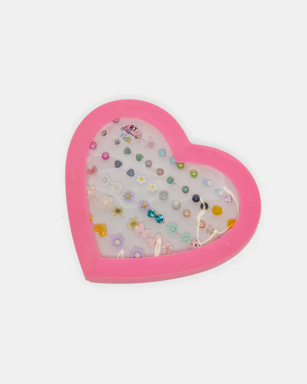 Girls Assorted Earring Studs (30 Pairs) sold by Redtag product image thumbnail 2