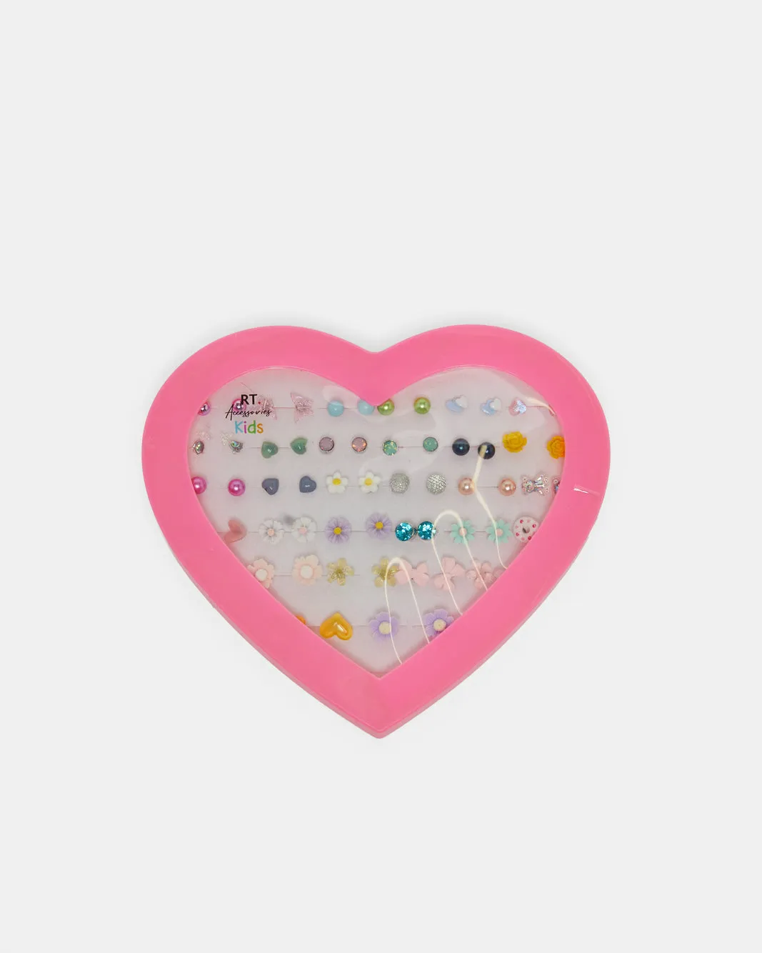 Girls Assorted Earring Studs (30 Pairs) sold by Redtag