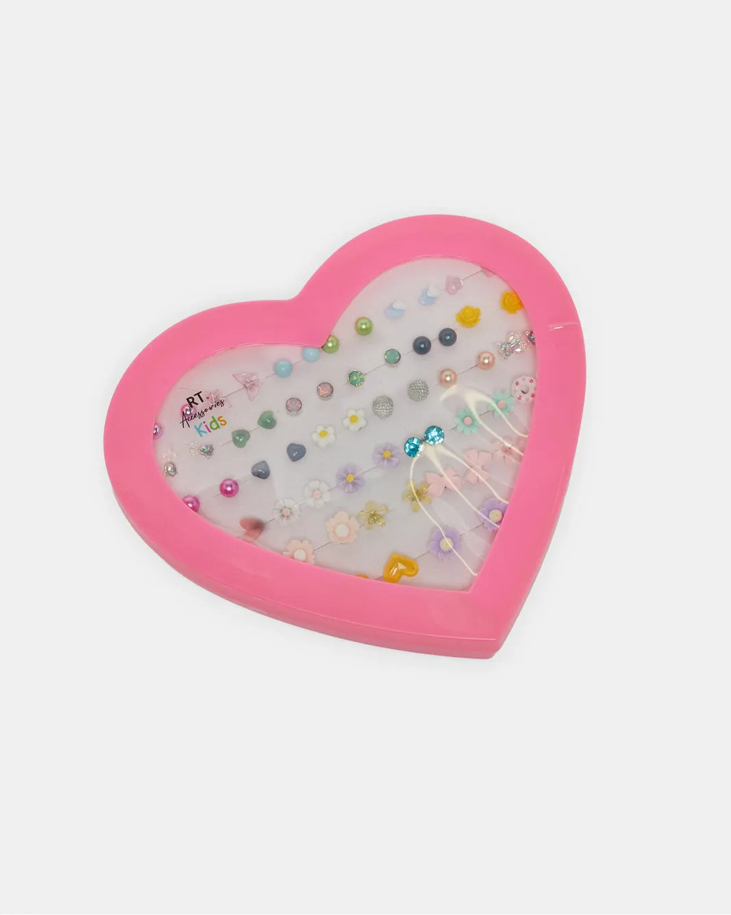 Girls Assorted Earring Studs (30 Pairs) sold by Redtag product image thumbnail 3