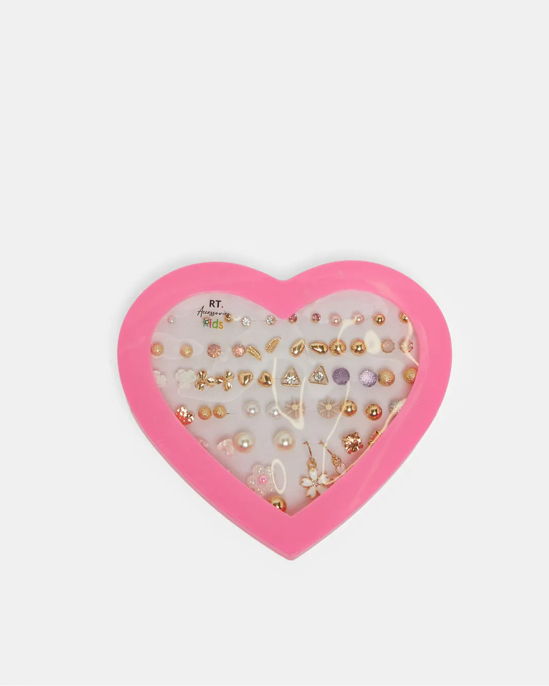 Girls Assorted Earring Studs (30 Pairs) sold by Redtag