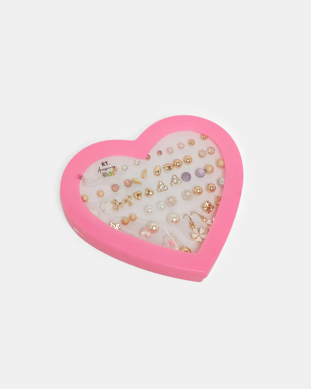 Girls Assorted Earring Studs (30 Pairs) sold by Redtag product image thumbnail 3