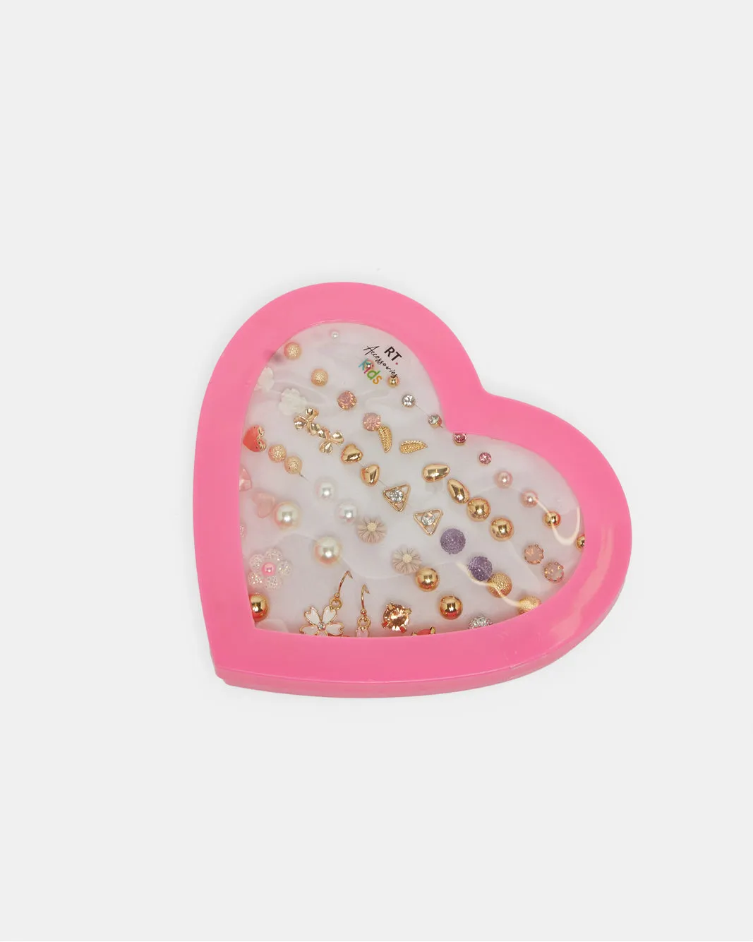 Girls Assorted Earring Studs (30 Pairs) sold by Redtag product image thumbnail 2