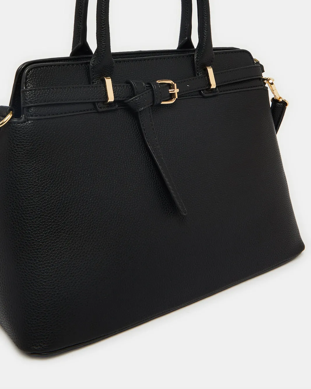 Women Black Day Bag sold by Redtag product image thumbnail 3