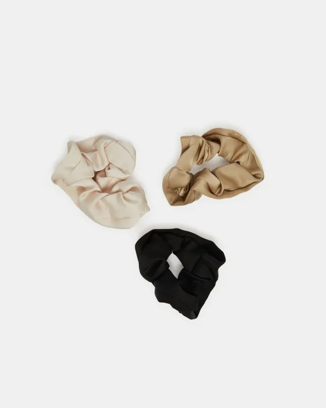 Women Assorted Scrunchy Set (3 Piece) sold by Redtag