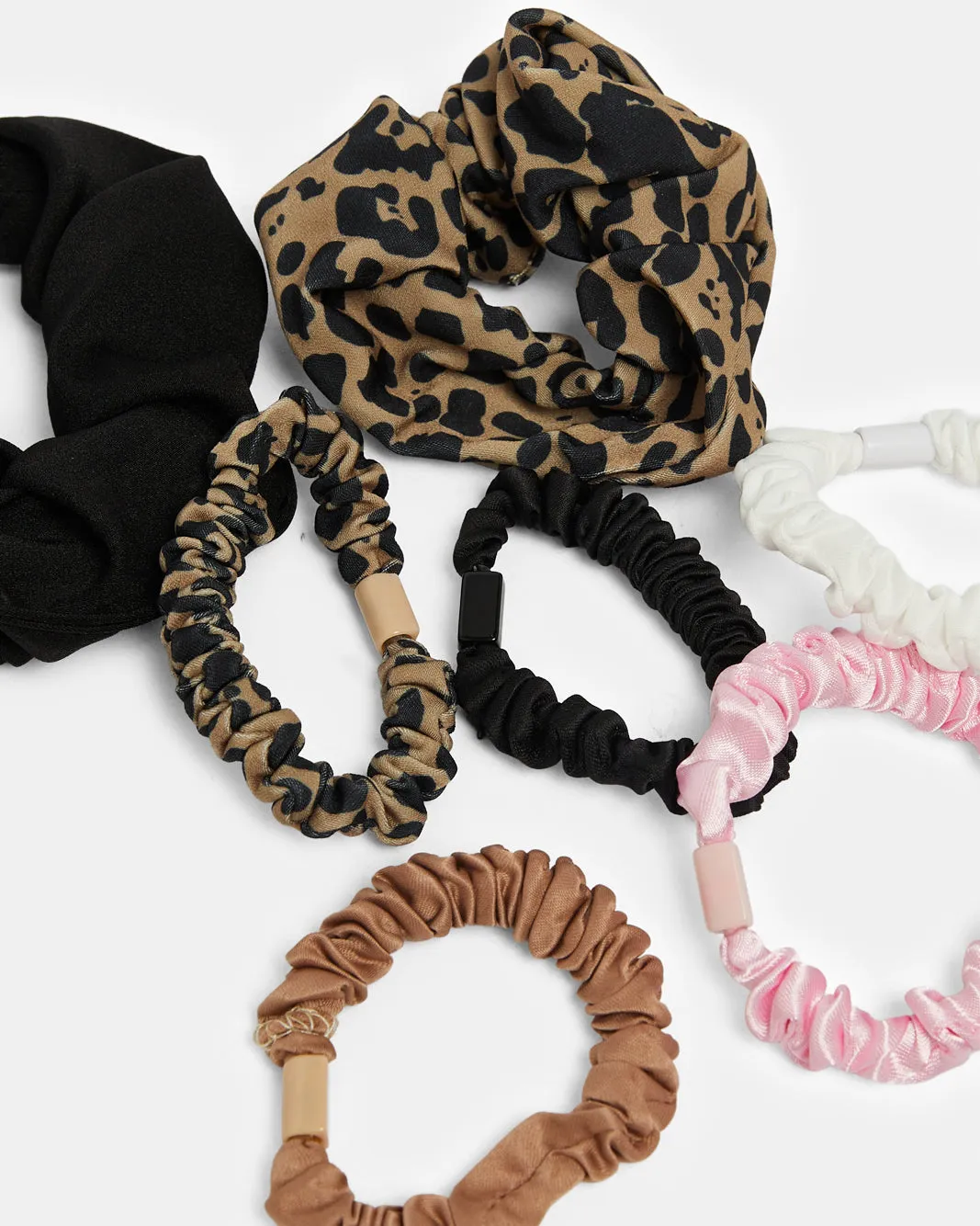 Women Assorted Plain Elastic Hair Band Set (7 Piece) sold by Redtag product image thumbnail 4