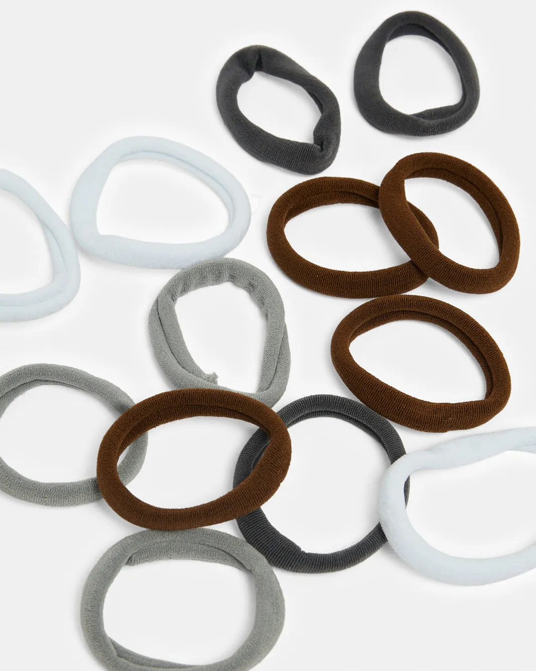 Women Assorted Plain Elastic Hair Band Set (13 Piece) sold by Redtag product image thumbnail 4