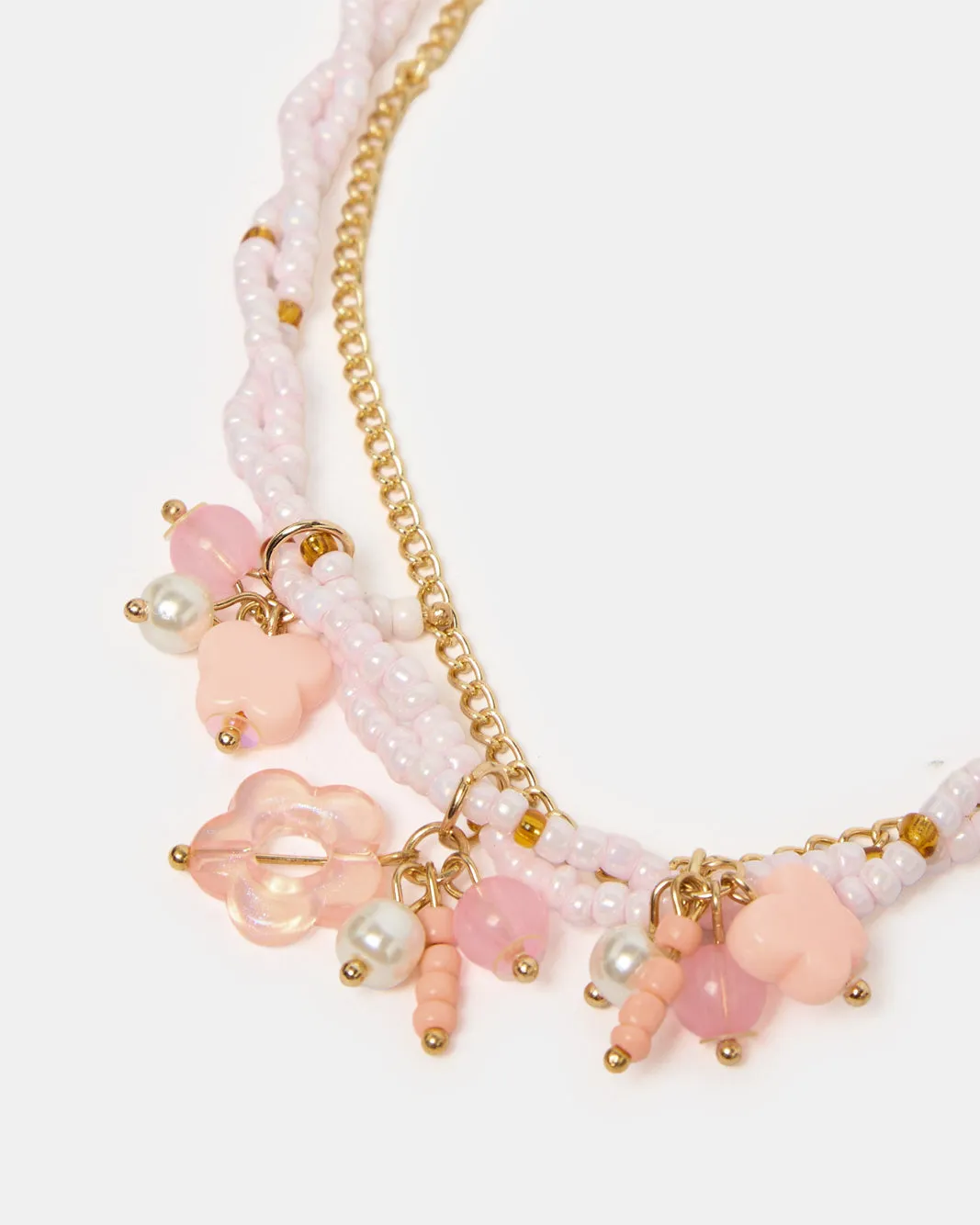 Girls Assorted Embellished Necklace Set (3 Piece) sold by Redtag product image thumbnail 2