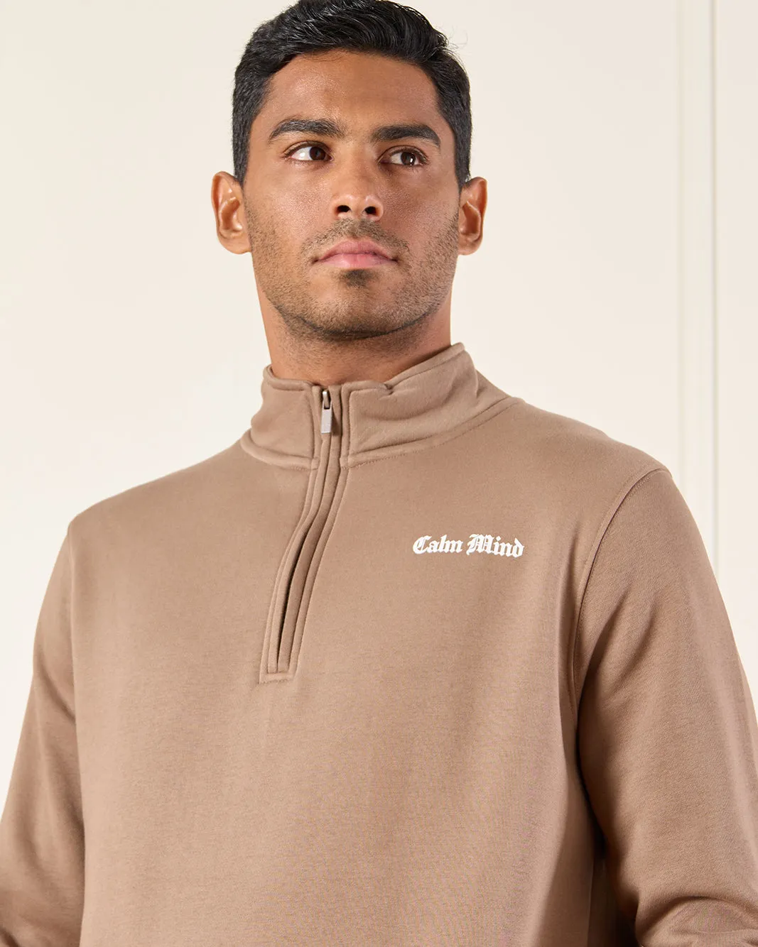 Men Brown Sweatshirt With Logo Print sold by Redtag product image thumbnail 4