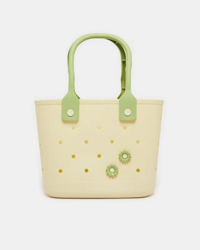 Beige Silicon Beach Bag sold by Redtag