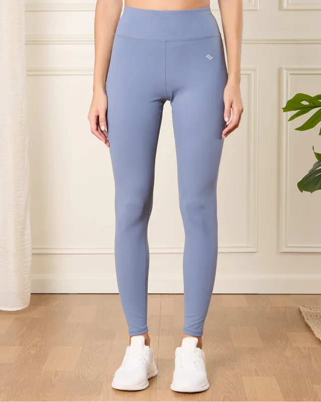 Women Blue Active Leggings sold by Redtag