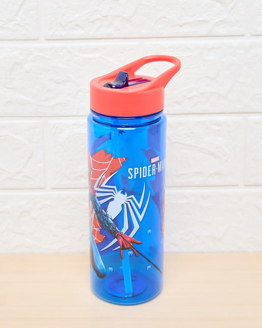 Blue Spiderman 2 Water Bottle (650ml) sold by Redtag product image thumbnail 3