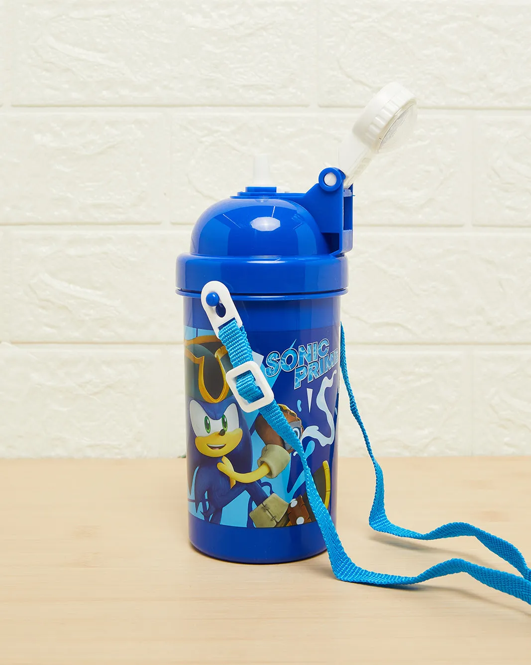 Blue Sonic The Hedgehog Water Bottle (500ml) sold by Redtag product image thumbnail 3