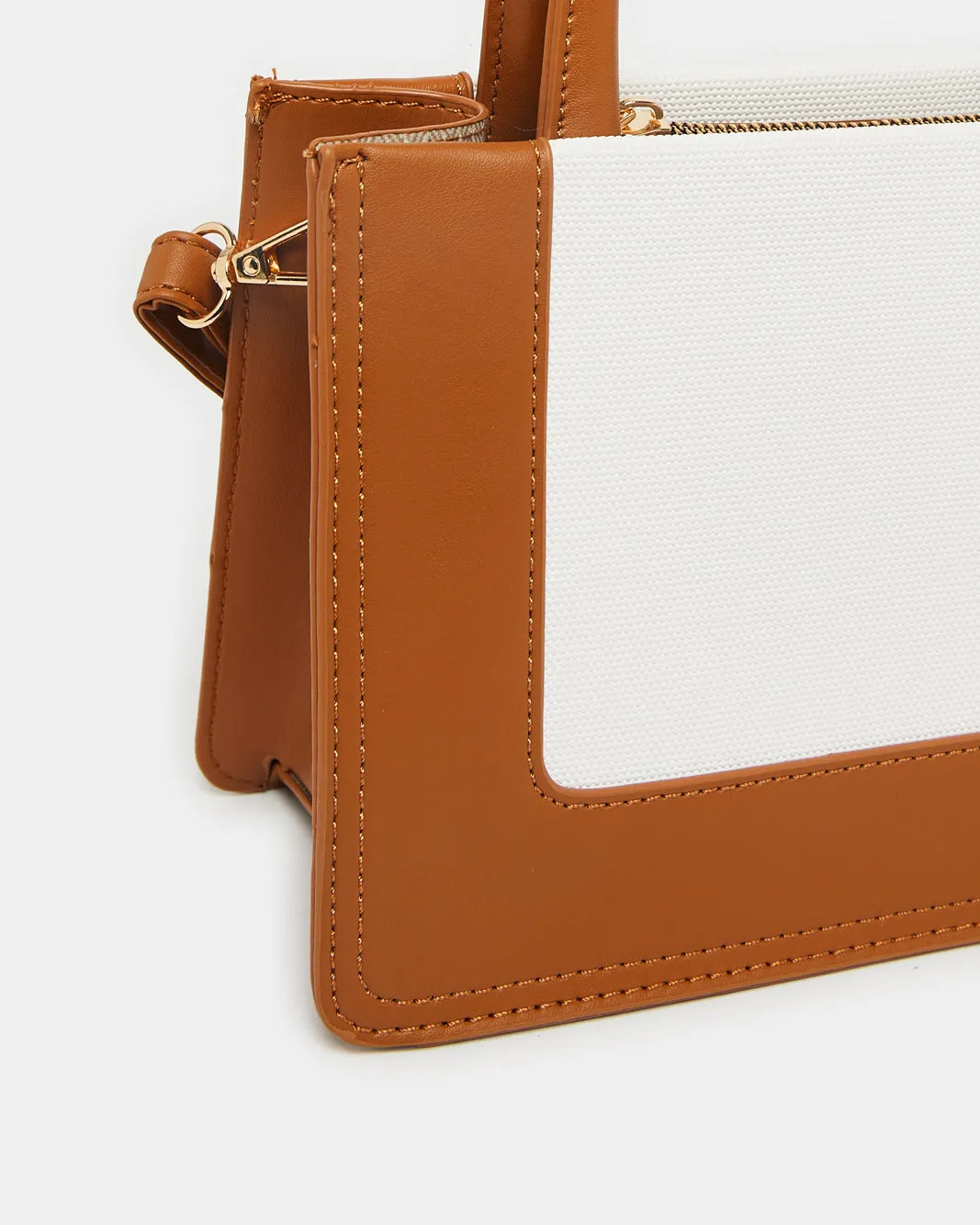 Women Tan Messenger Bag sold by Redtag product image thumbnail 3