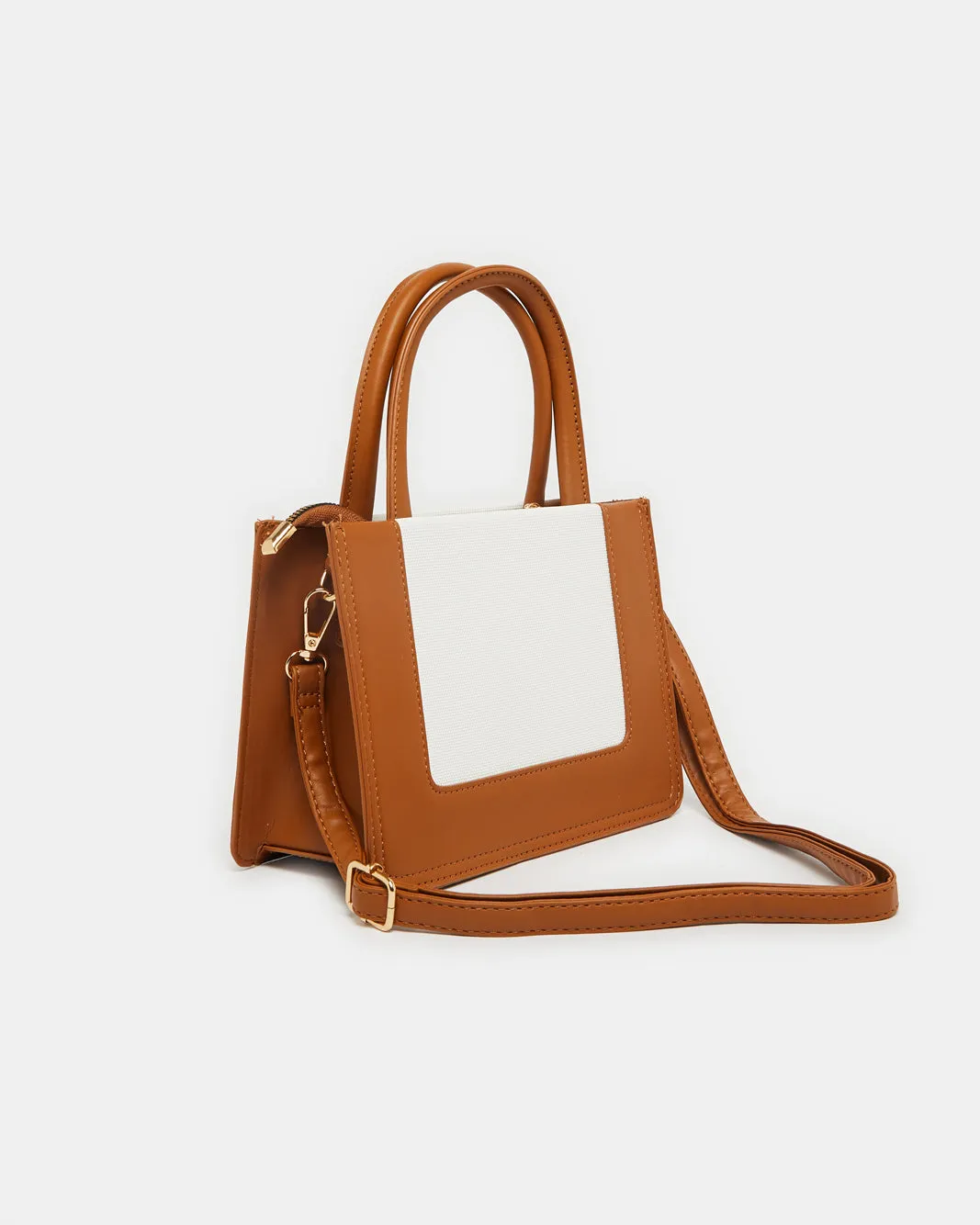 Women Tan Messenger Bag sold by Redtag product image thumbnail 2