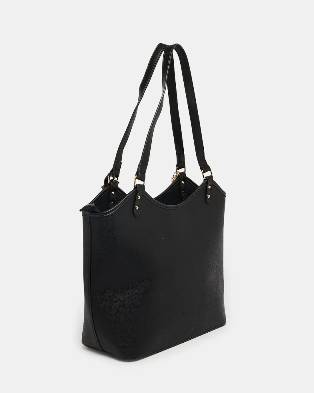 Women Black Embellished Tote Bag sold by Redtag product image thumbnail 2